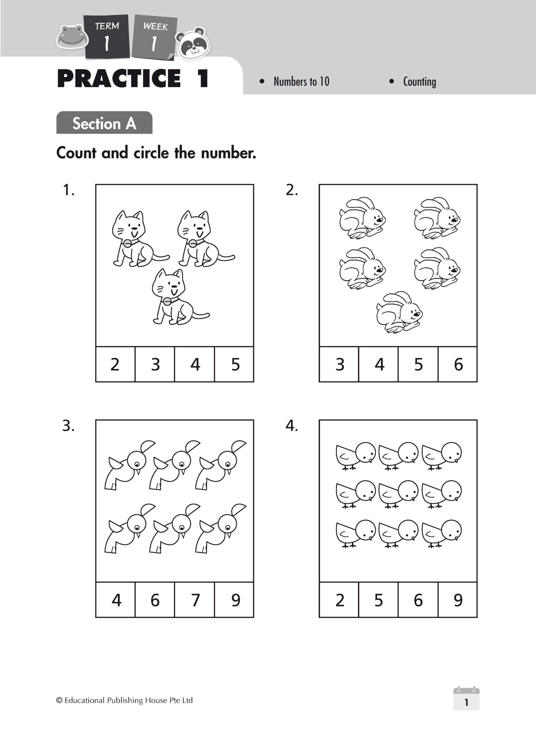 Pm 1 Math P1 Maths Weekly Revision – Singapore Learning Mind