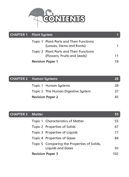 P4 Science Revision Workbook