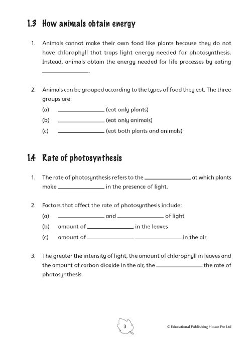 P6 Science Practice 1000+