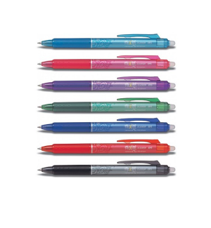 Pilot CLICKER Frixion Pen 0.5mm | 0.7 mm Clicker Ball Pen / Refill Can Be Erased / Erasable
