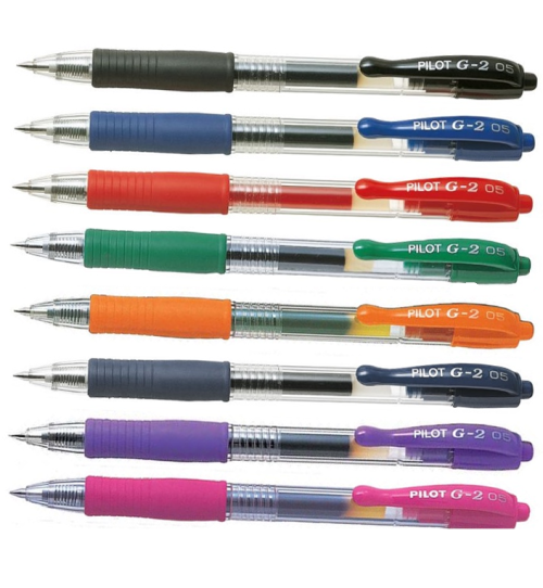 Pilot G2 Gel Pen 0.5mm | 0.7mm Red | Blue | Black