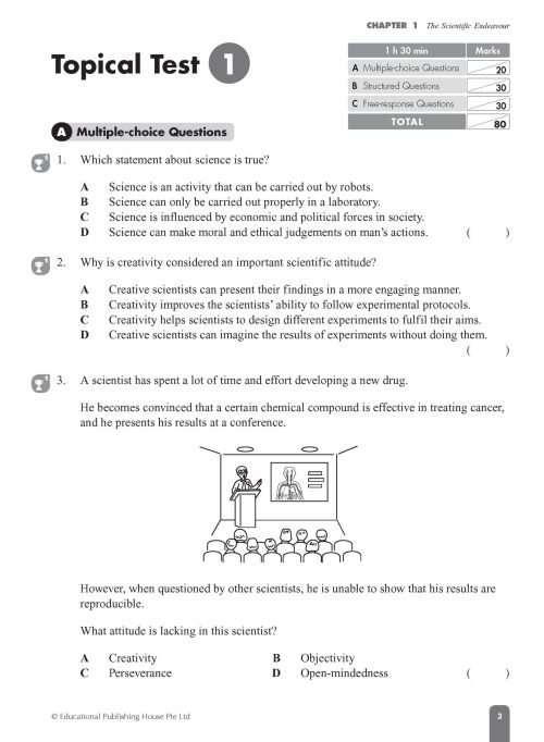 S1A/G3 Science Fast Forward Topical Tests
