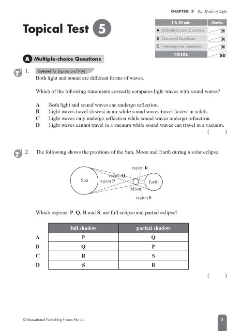 S1B G3 Science Fast Forward Topical Tests_5 S1B/G3 Science Fast Forward Topical Tests