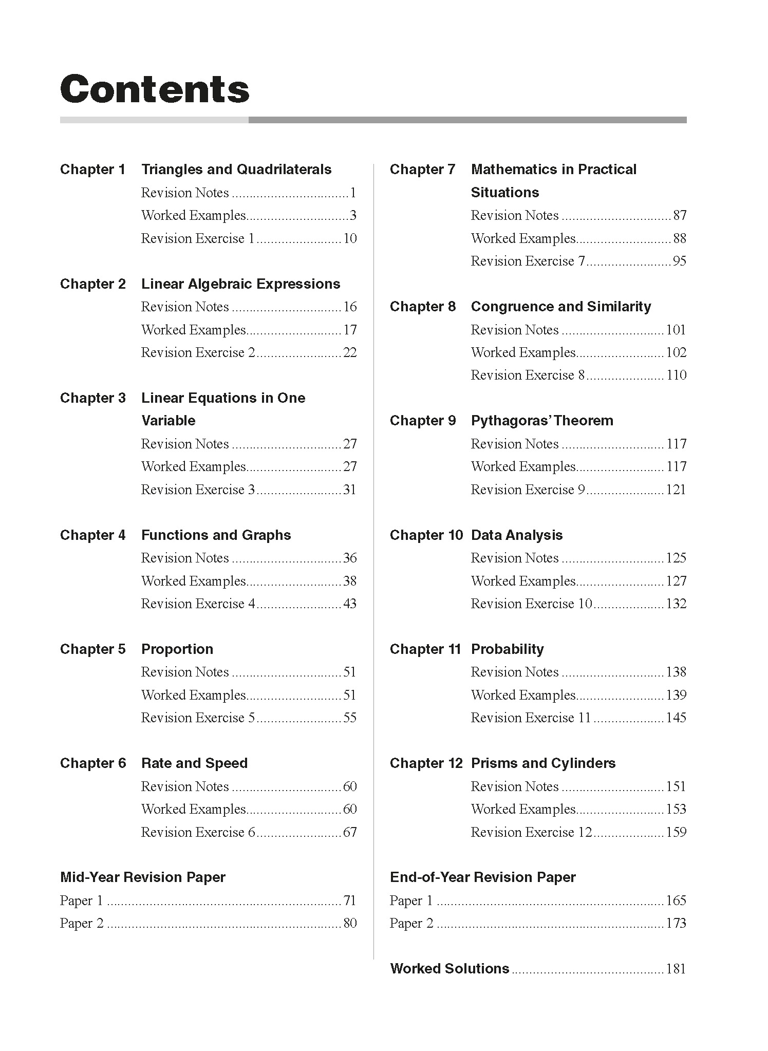 S2 Normal Technical (G1) Maths Topical Revision – Singapore Learning Mind