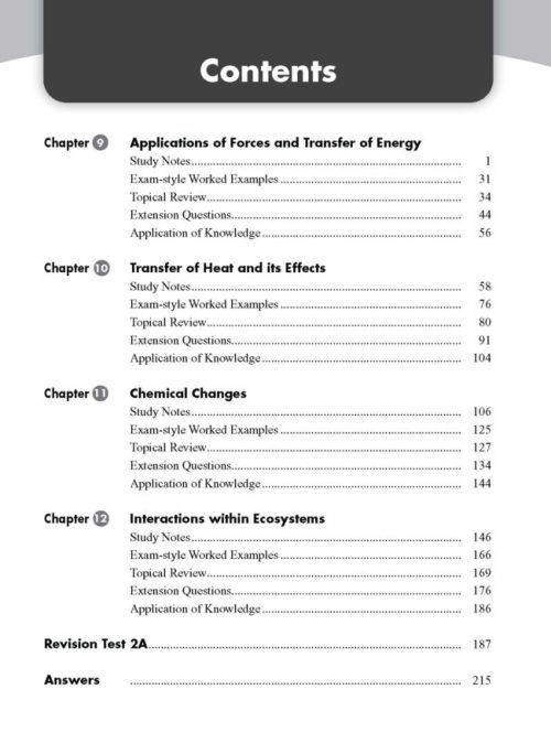 S2A G3 Fast Forward Science Topical Tests_2 S2A (E) Science Fast Forward QR by EPH