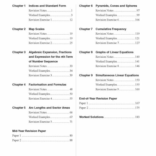S3 Normal Technical (G1) Maths Topical Revision – Singapore Learning Mind